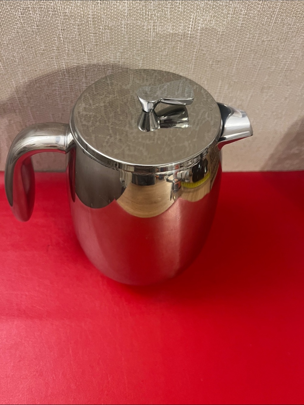 Bodum Stainless Steel Silver Insulated Coffee/Tea Carafe 8”H